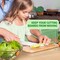 Non-Slip Clear Cutting Board Mat 10x15” – Safety Grip, Dishwasher Safe